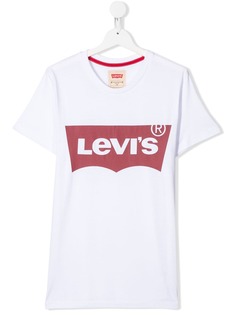 Levis Kids футболка с нашивкой-логотипом
