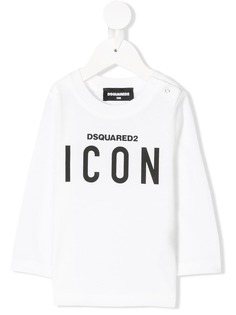 Dsquared2 Kids футболка с принтом ICON