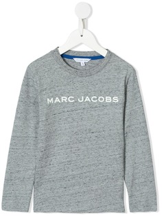 Little Marc Jacobs топ с длинными рукавами и логотипом