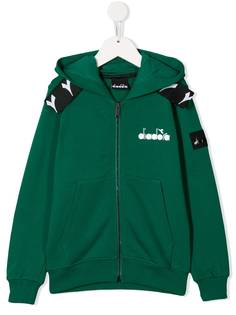 Diadora Junior худи на молнии с логотипом
