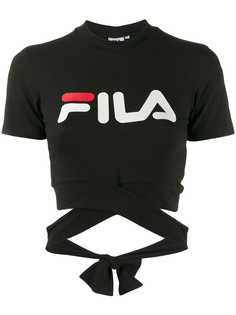Fila футболка с контрастным логотипом