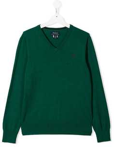 Ralph Lauren Kids джемпер с вышитым логотипом