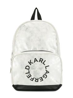 Karl Lagerfeld Kids рюкзак с логотипом Karl