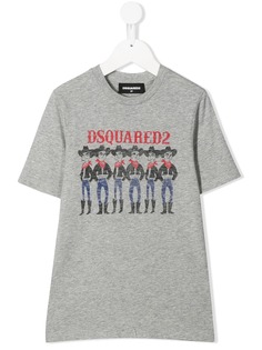 Dsquared2 Kids футболка с принтом