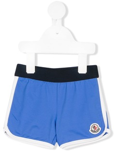 Moncler Kids шорты с логотипом