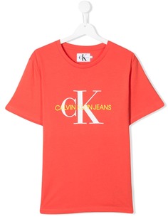 Calvin Klein Kids футболка с логотипом