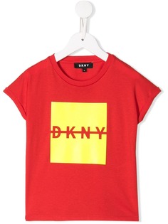 Dkny Kids футболка с логотипом