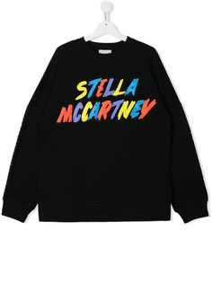 Stella McCartney Kids толстовка с логотипом