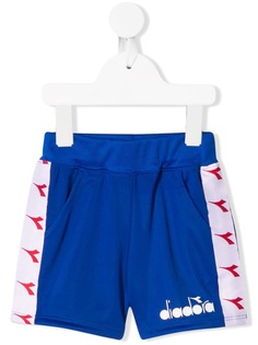 Diadora Junior шорты с логотипами на лампасах