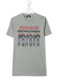 Dsquared2 Kids футболка с принтом Cowboy