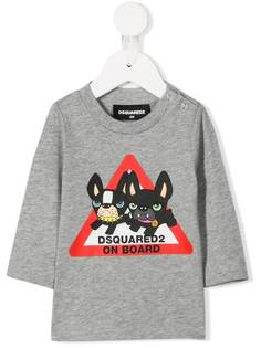 Dsquared2 Kids футболка с логотипом