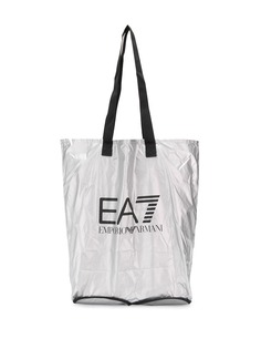 Ea7 Emporio Armani сумка-шопер с логотипом