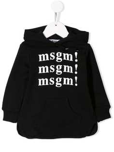 Msgm Kids худи с логотипом