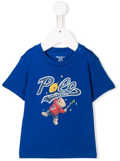 Ralph Lauren Kids футболка с графичным принтом