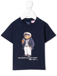 Ralph Lauren Kids футболка Polo Bear
