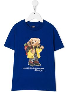 Ralph Lauren Kids футболка с принтом