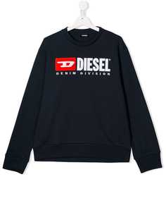 Diesel Kids толстовка с принтом логотипа