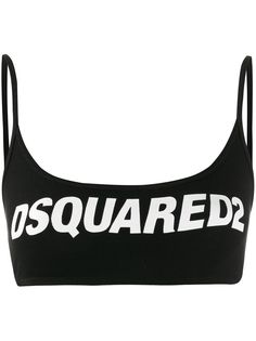 Dsquared2 бюстгальтер-бралетт с логотипом