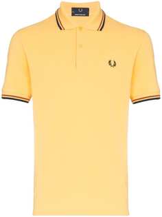 Fred Perry рубашка-поло с отделкой в полоску