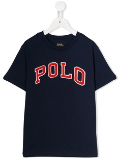 Ralph Lauren Kids футболка свободного кроя с логотипом