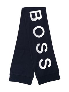 Boss Kids шарф с логотипом
