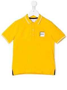 BOSS Kidswear рубашка-поло с логотипом
