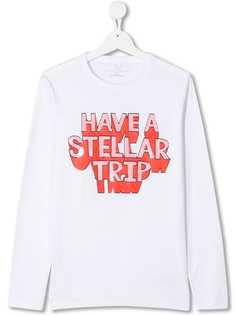 Stella McCartney Kids футболка с принтом