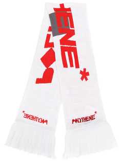 Polythene* Optics шарф оверсайз с логотипом