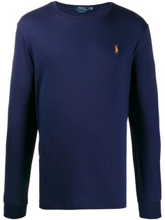 Polo Ralph Lauren футболка с длинными рукавами и вышитым логотипом