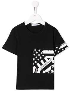 Calvin Klein Kids футболка с принтом