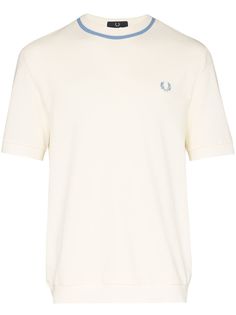 Fred Perry трикотажная рубашка с короткими рукавами