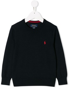 Ralph Lauren Kids свитер с круглым вырезом