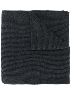 Polo Ralph Lauren шарф в рубчик с логотипом