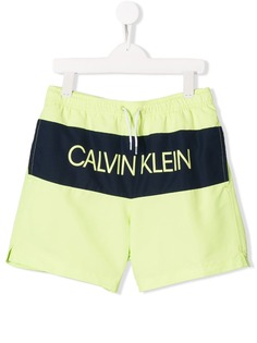 Calvin Klein Kids плавки-шорты с логотипом