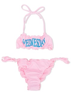 Alberta Ferretti Kids бикини с принтом Wednesday