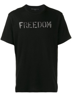 John Varvatos Star Usa футболка с принтом Freedom
