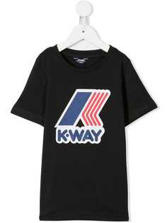 K Way Kids футболка с логотипом