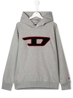 Diesel Kids худи с контрастным логотипом