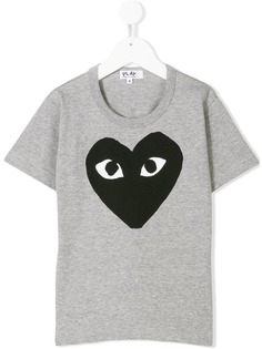 Comme Des Garçons Play Kids футболка с логотипом