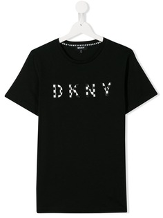 Dkny Kids футболка с логотипом