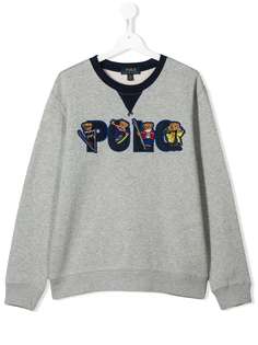 Ralph Lauren Kids толстовка с вышитым логотипом