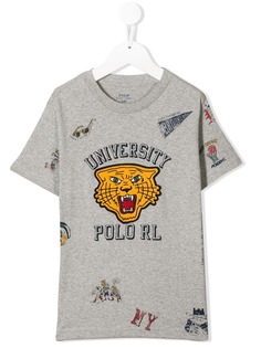 Ralph Lauren Kids футболка с принтом