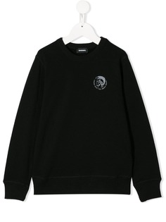 Diesel Kids толстовка с логотипом Only The Brave