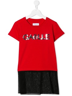 Gaelle Paris Kids толстовка с сетчатой вставкой