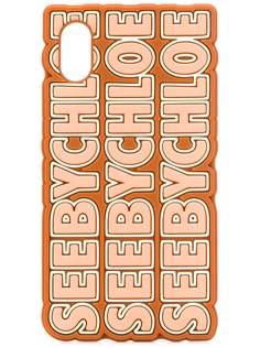 See By Chloé чехол для iPhone X с логотипом