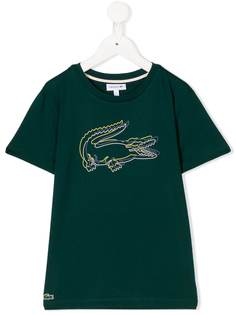 Lacoste Kids футболка с логотипом