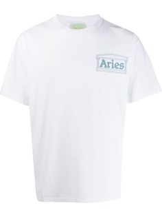 Aries футболка с логотипом