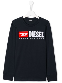 Diesel Kids толстовка с логотипом
