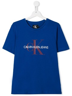 Calvin Klein Kids футболка с логотипом