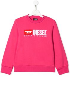 Diesel Kids толстовка с логотипом